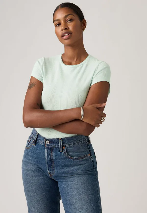 Футболка с принтом "товары для дома" Levi'S, Light Green — фото 2