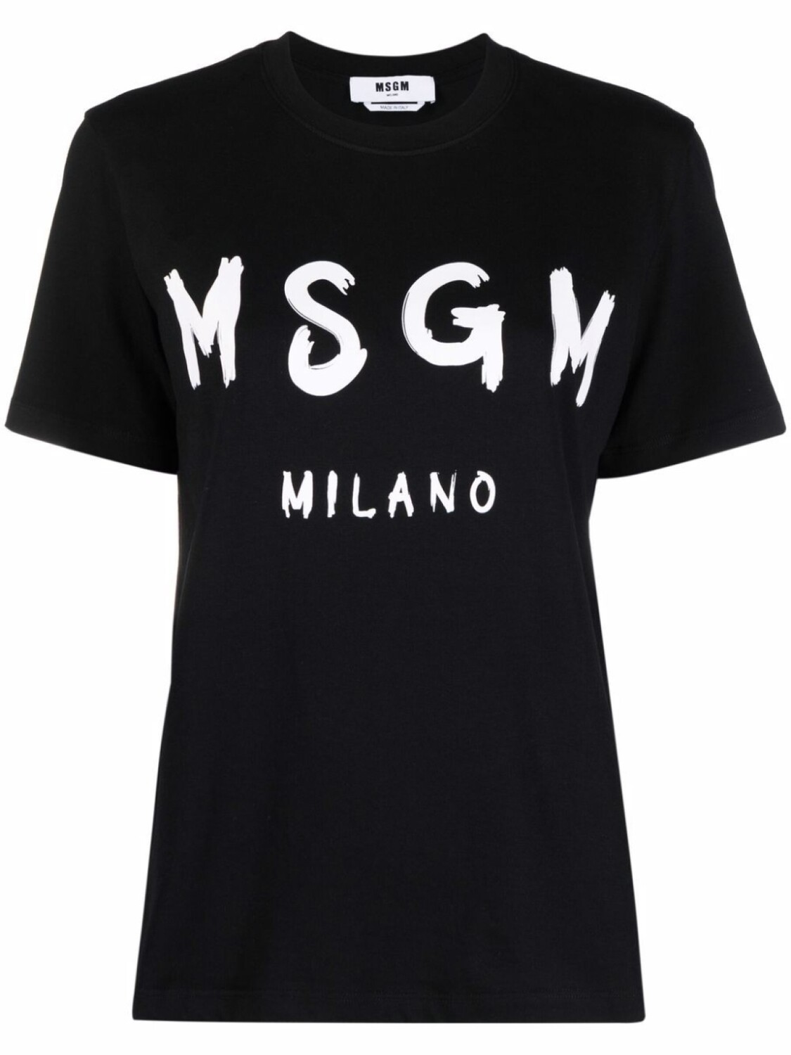 

MSGM футболка с логотипом, черный