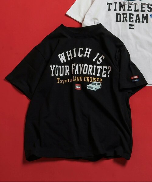 

Футболка с принтом, TOMICA x BREEZE, черная