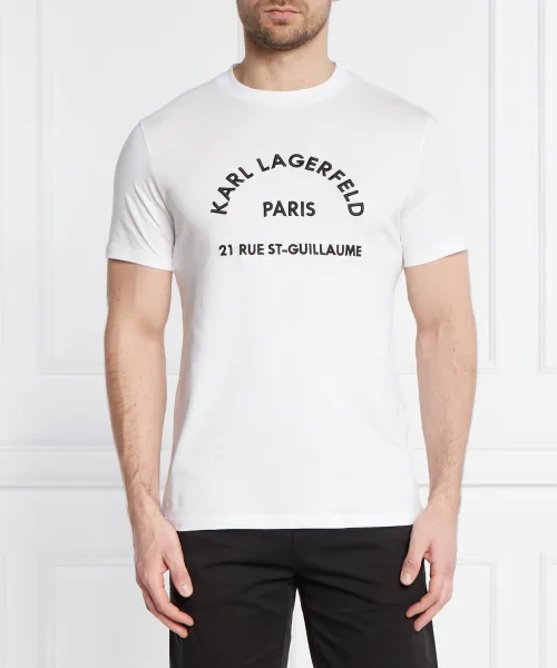 

Футболка Regular fit Karl Lagerfeld, белый