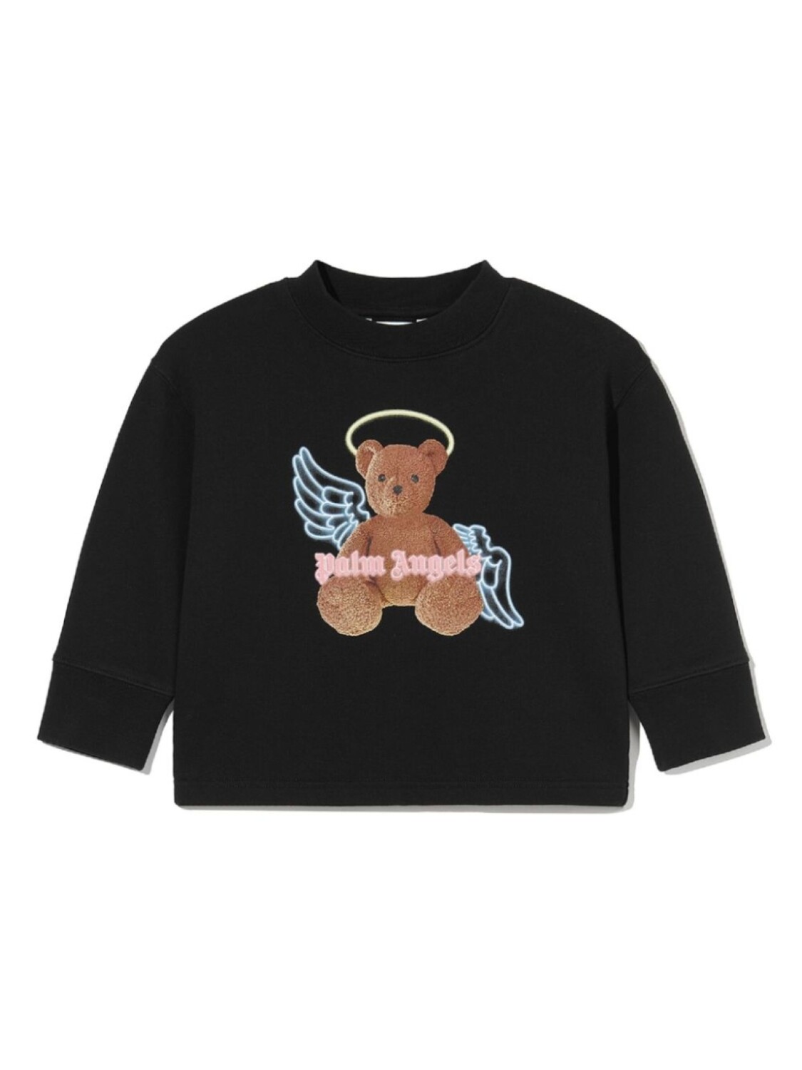 

Palm Angels толстовка Bear Angel с открытой спиной, черный