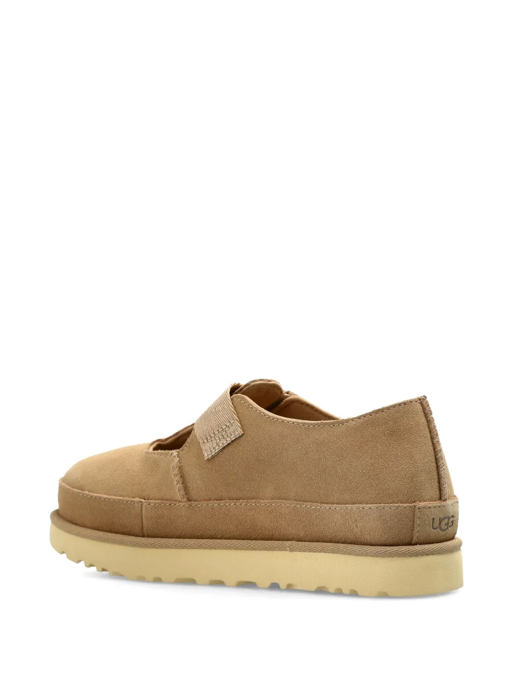 Лоферы Goldenstar Mary Jane с ремешком Ugg, коричневый — фото 4