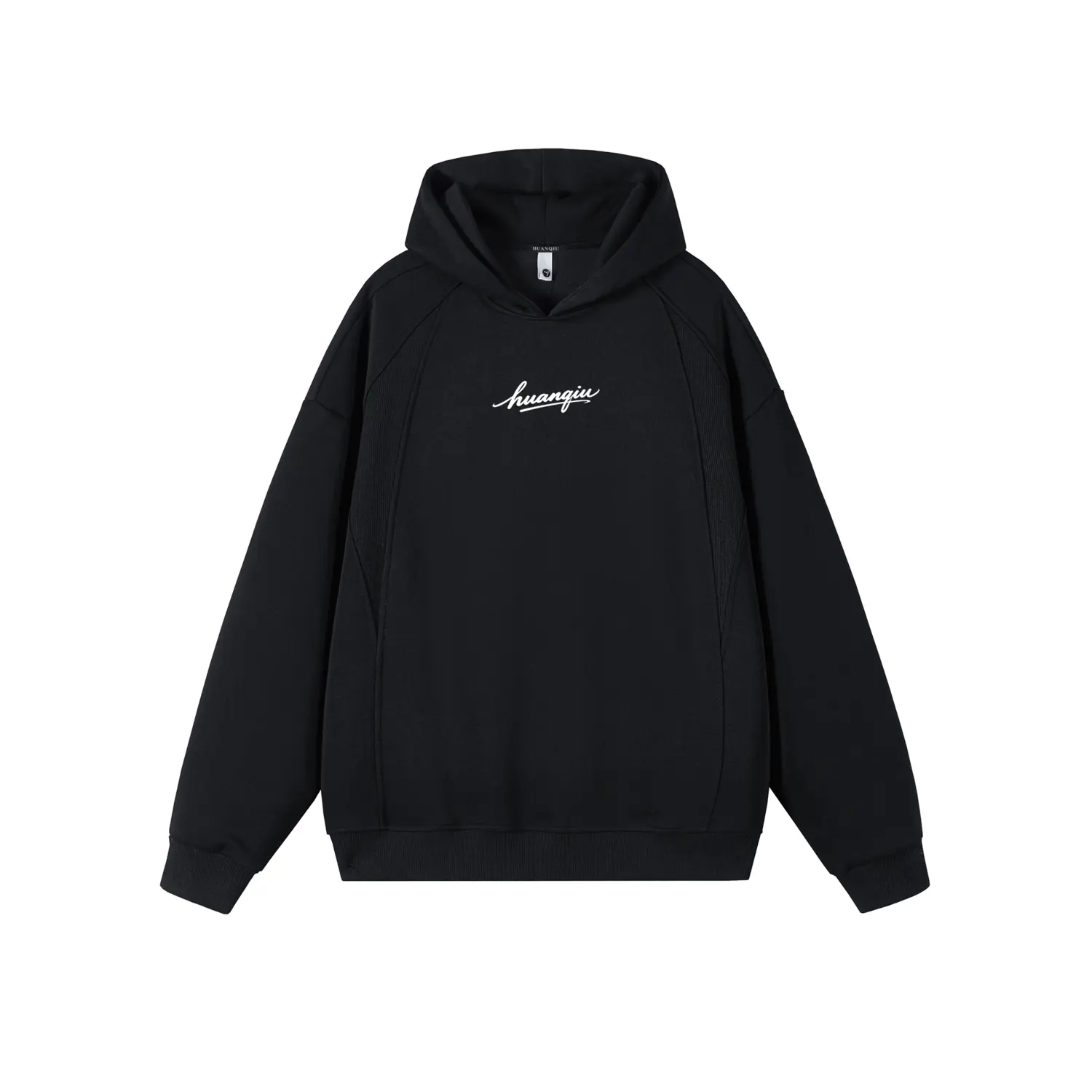 

Толстовка Unisex Hooded Moderate Heavyweight HUANQIU, черный