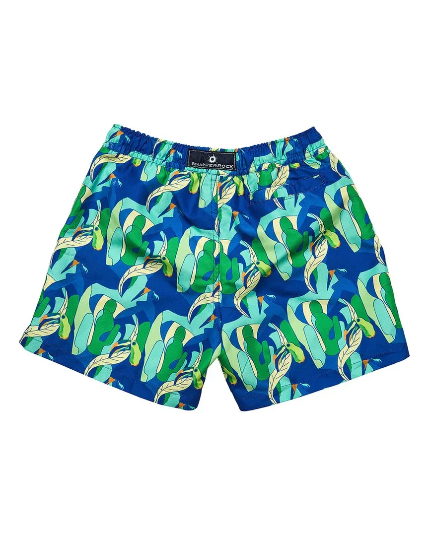 Плавки Snapper Rock Toucan Jungle Sustainable Swim Short, синий — фото 2