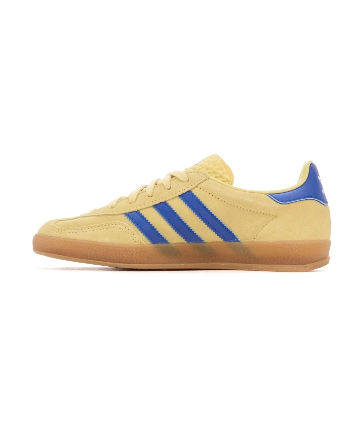 Кроссовки Gazelle для дома, пудрово-желто-голубые Adidas, желтый — фото 3