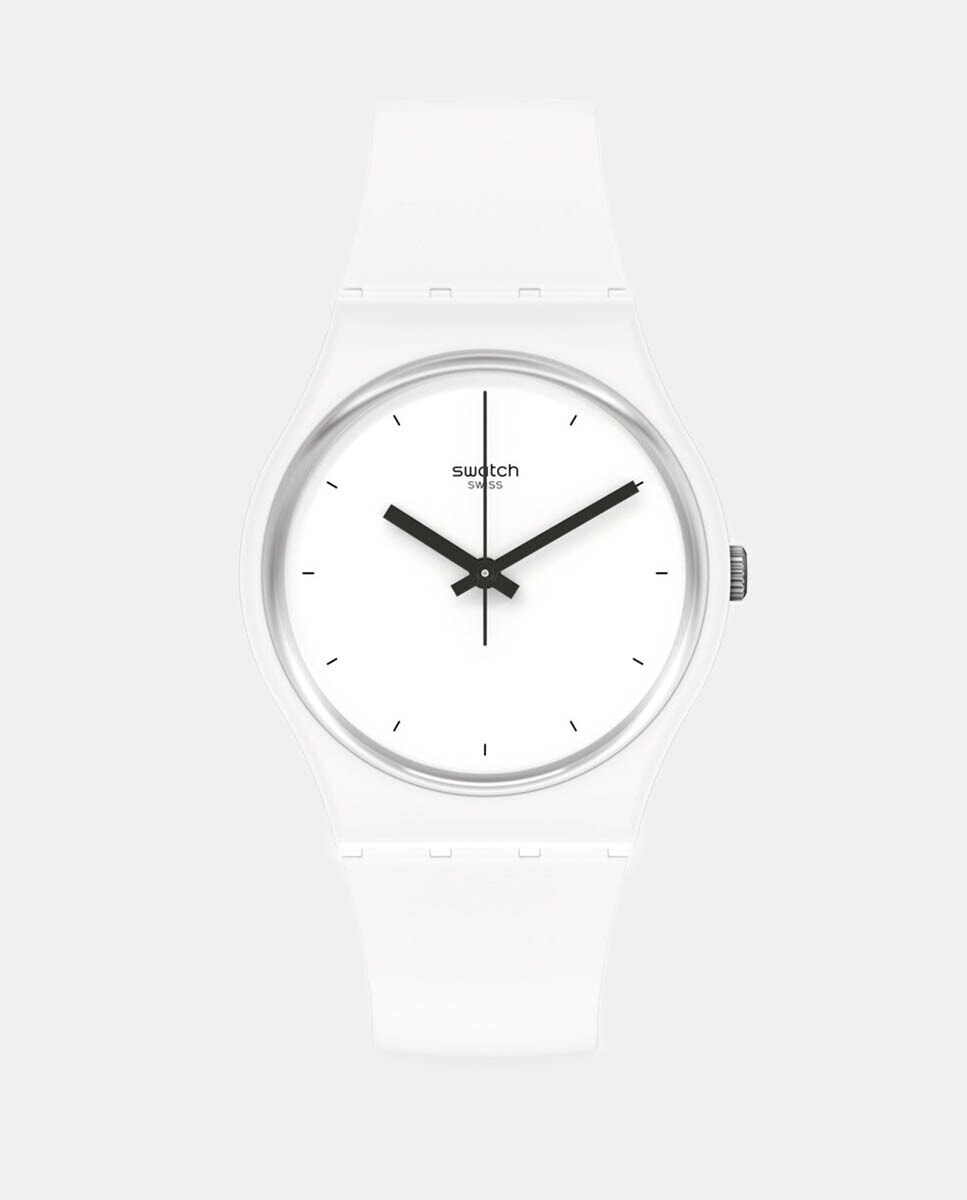 

Биокерамические женские часы SO31W100 биобелые Swatch, белый