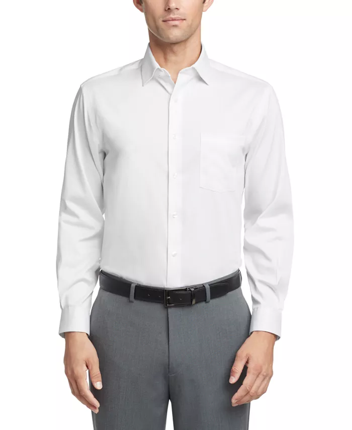 

Мужская рубашка с воротником Flex Collar Slim Fit Van Heusen, белый