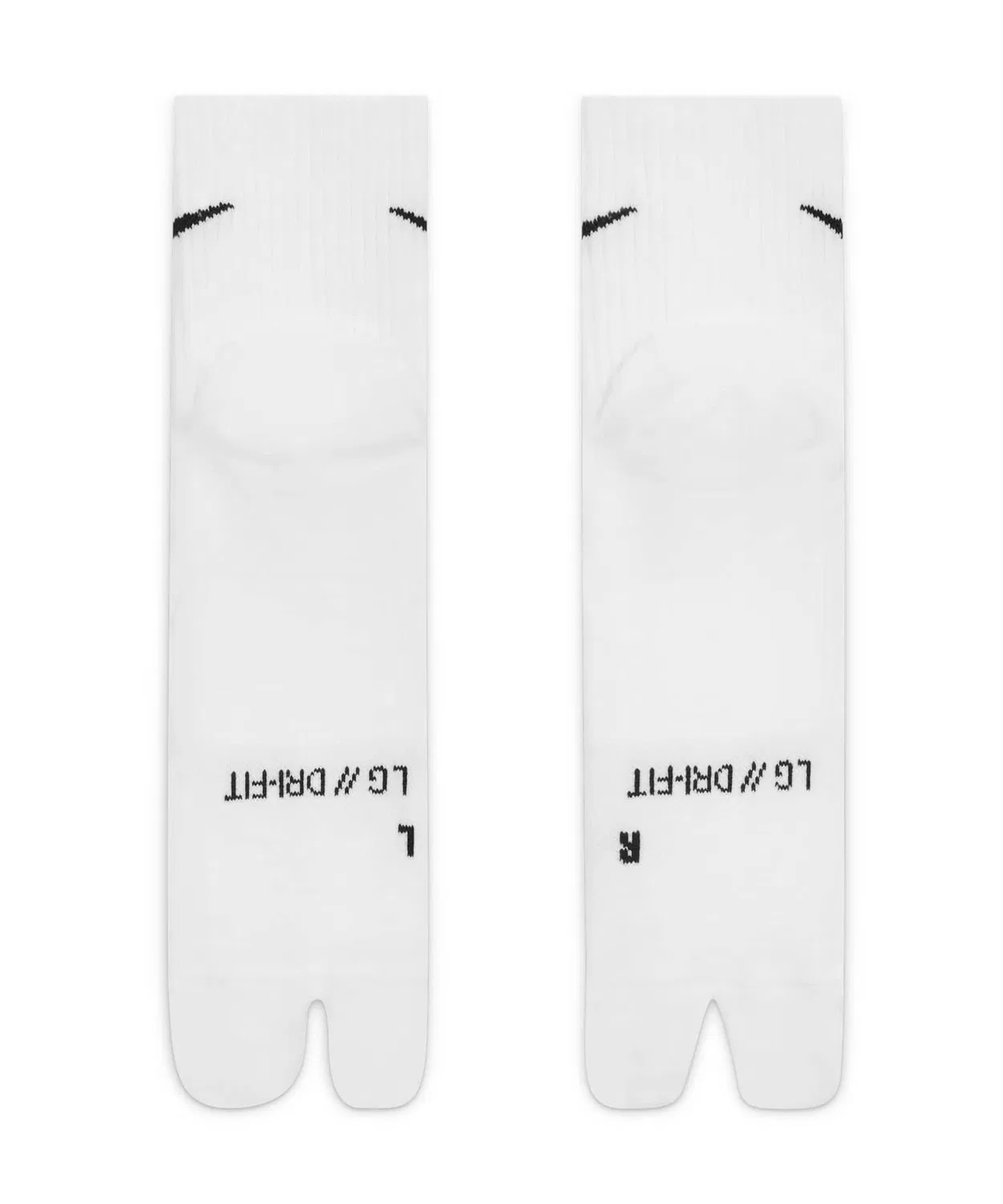 Носки Nike Everyday Plus Lightweight Ankle Split-Toe белые — фото 3