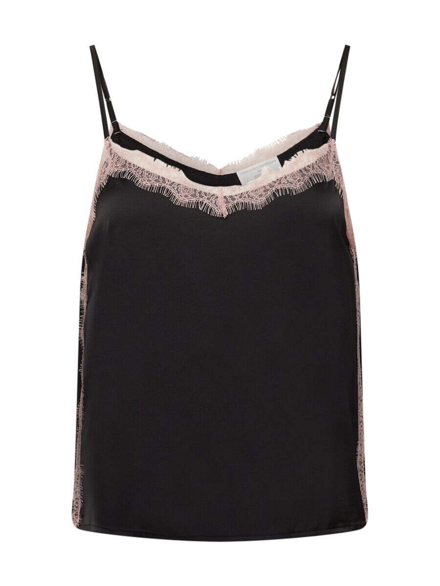 

Кружевной топ Guido Maria Kretschmer Curvy Top Georgia, черный