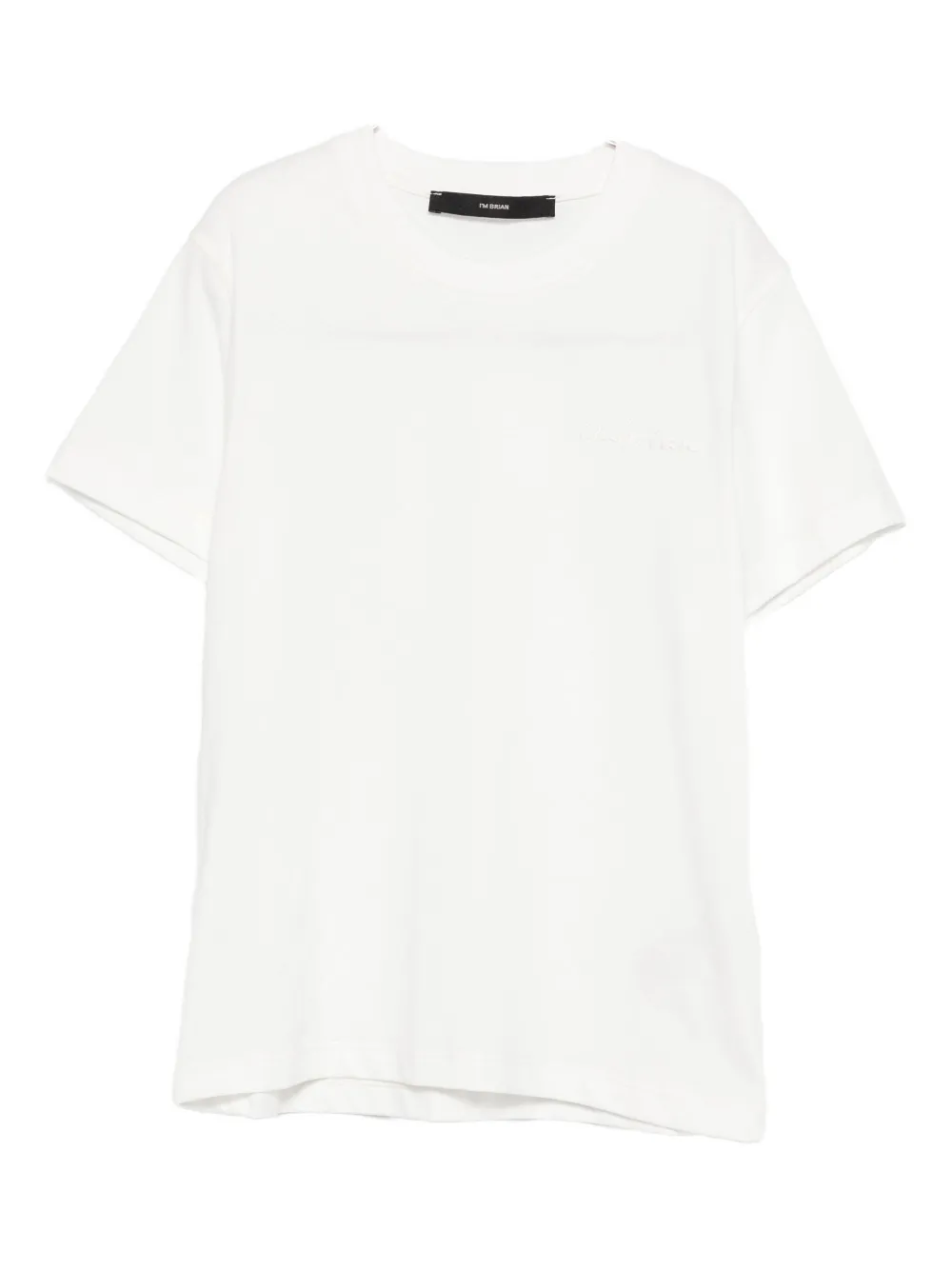 

Хлопковая футболка I'M Brian, белый