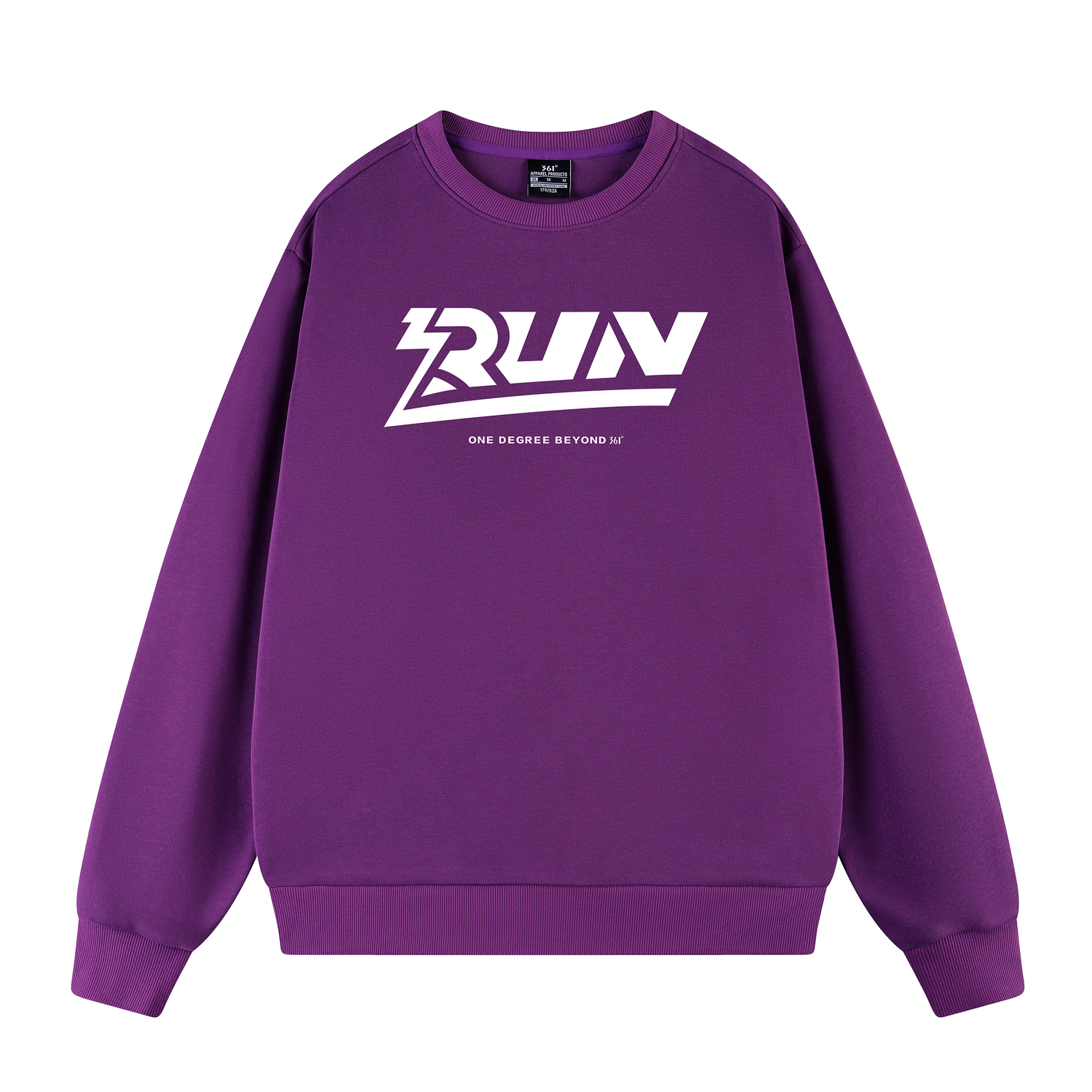 

Свитшот с круглым вырезом унисекс 361°, deep smoky фиолетовый