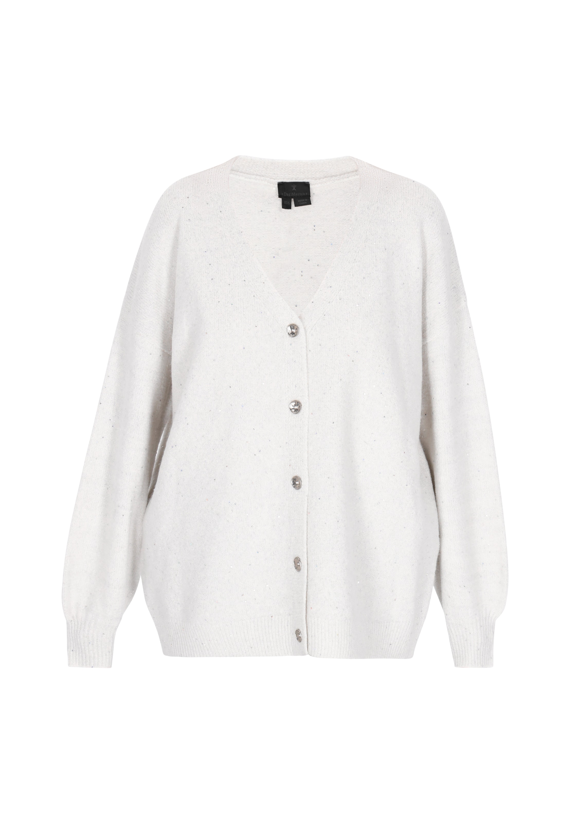 

DreiMaster Klassik Кардиган из трикотажа в цвете off white