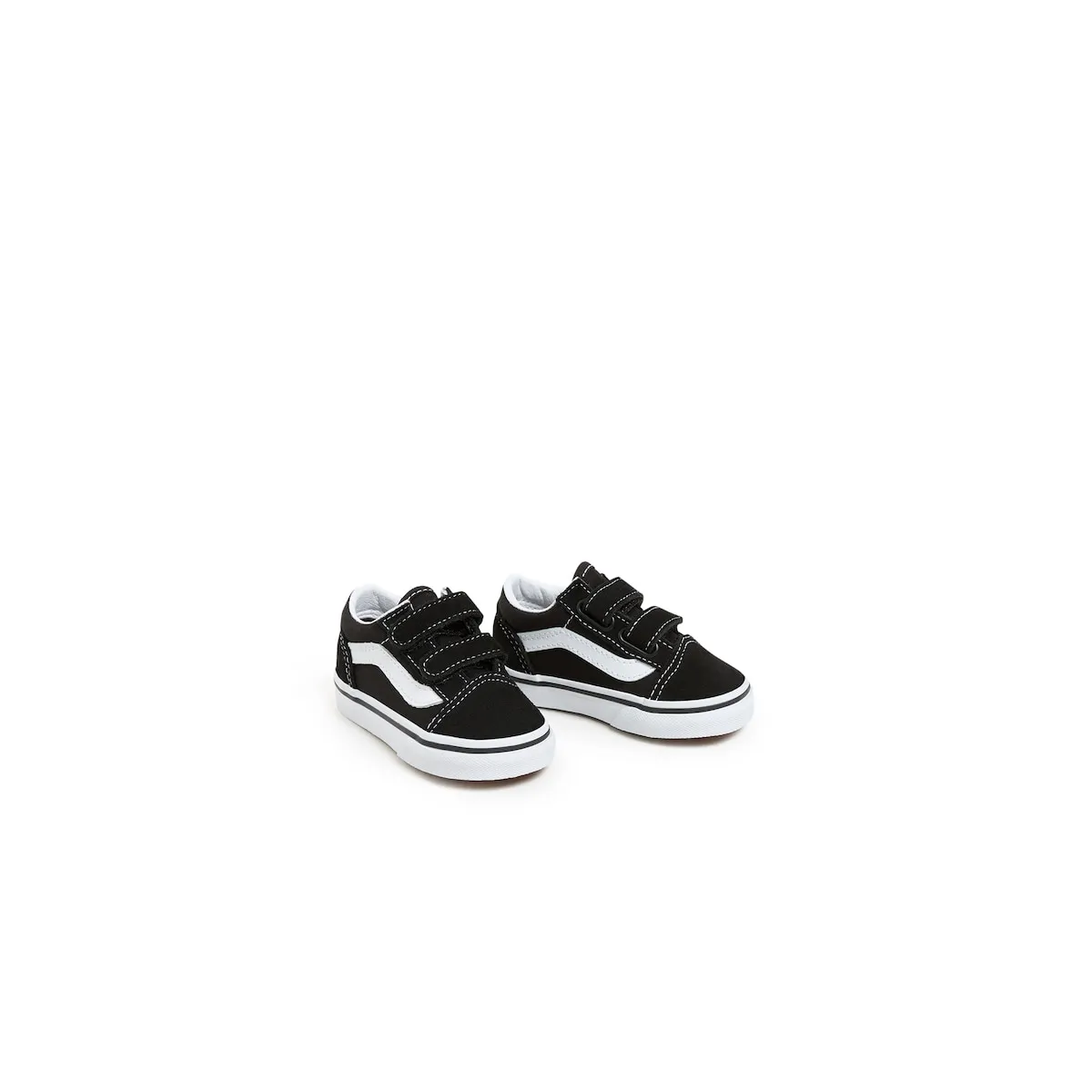 Детские повседневные кеды Old Skool V Vans, черный/белый — фото 2