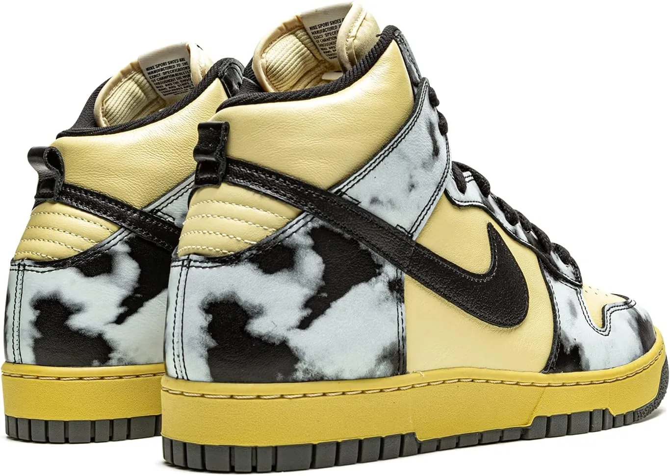 Мужские баскетбольные кроссовки Nike Dunk Hi Retro, черный — фото 3