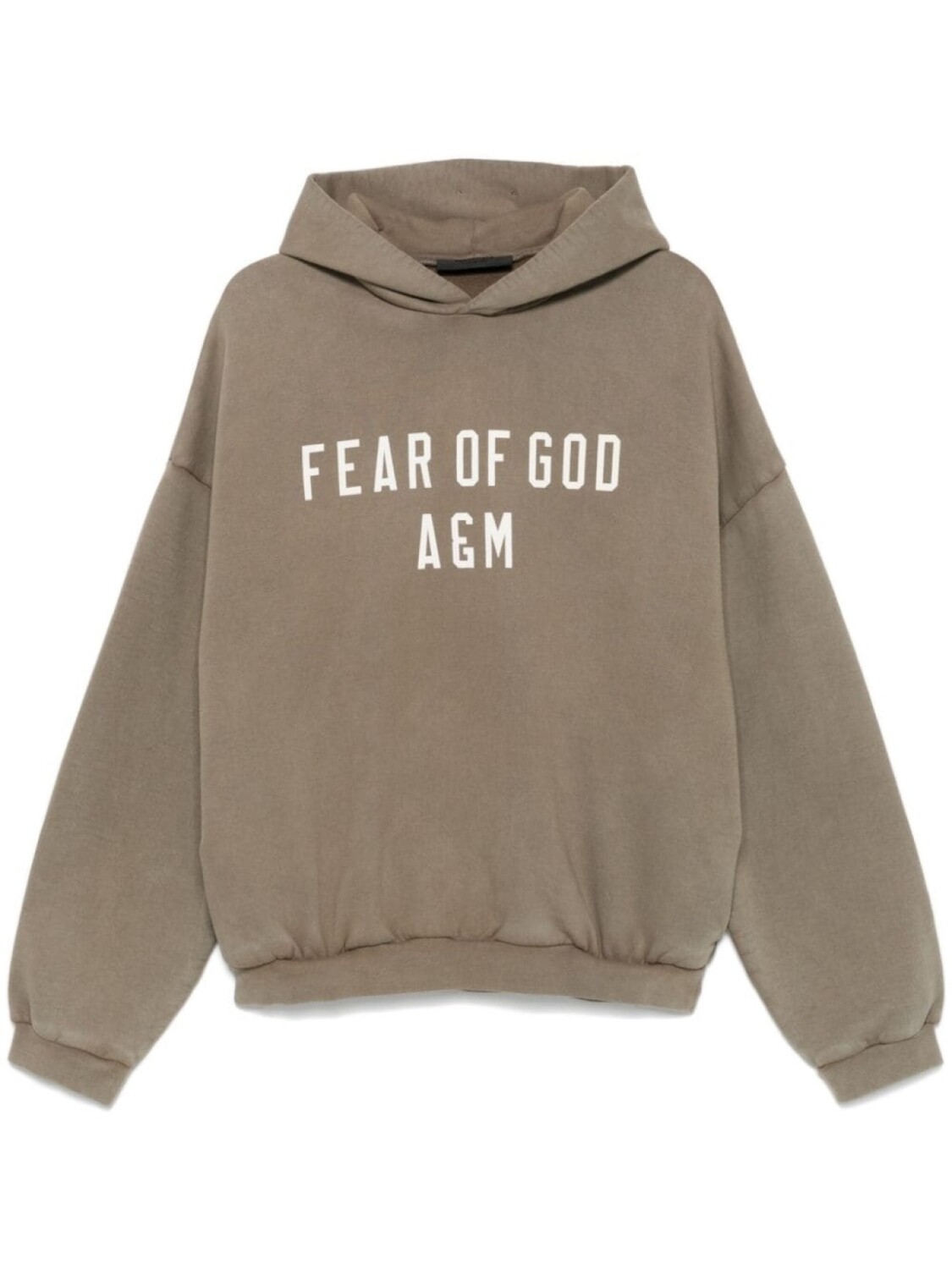 

Толстовка с капюшоном FEAR OF GOD ESSENTIALS с логотипом, зеленый
