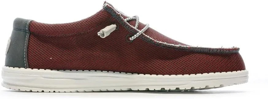 Hey Dude Мужские туфли Dude Shoes Wally Mesh, черные, размер UK10/EU44 — фото 2