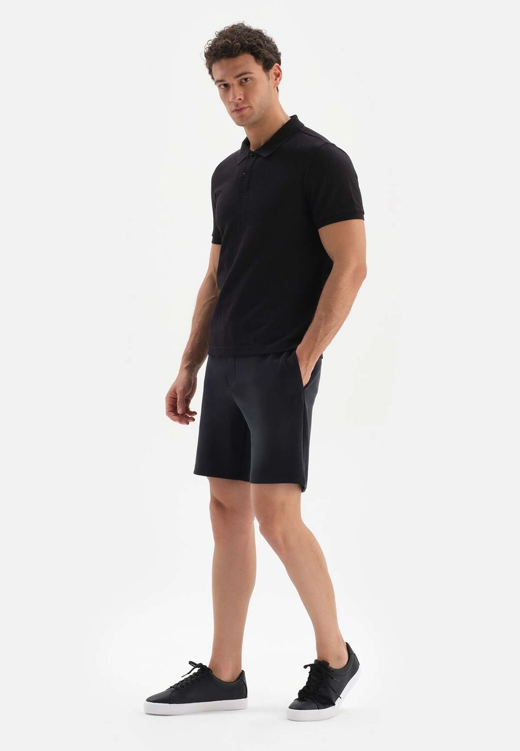 

Рубашка поло JACQUARD DAGI, черный