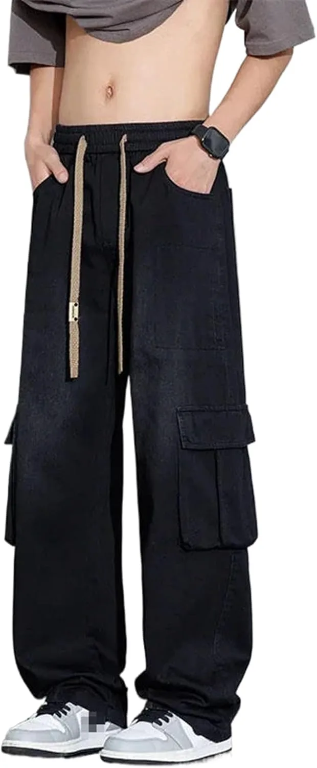 

Джинсы мужские прямые широкие loose high street WHSZEDZB