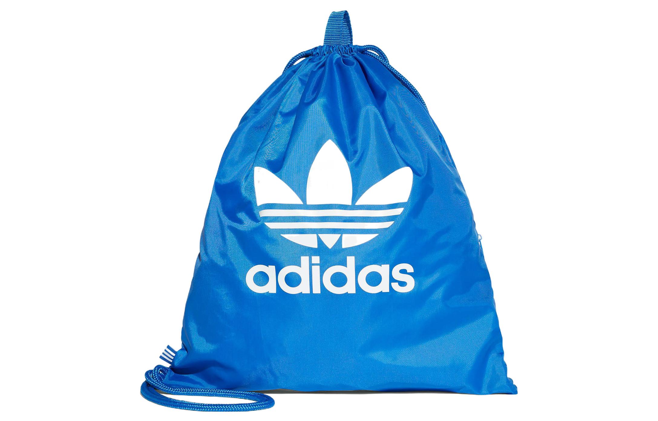 

Adidas Originals Полиэстеровый рюкзак унисекс синий белый