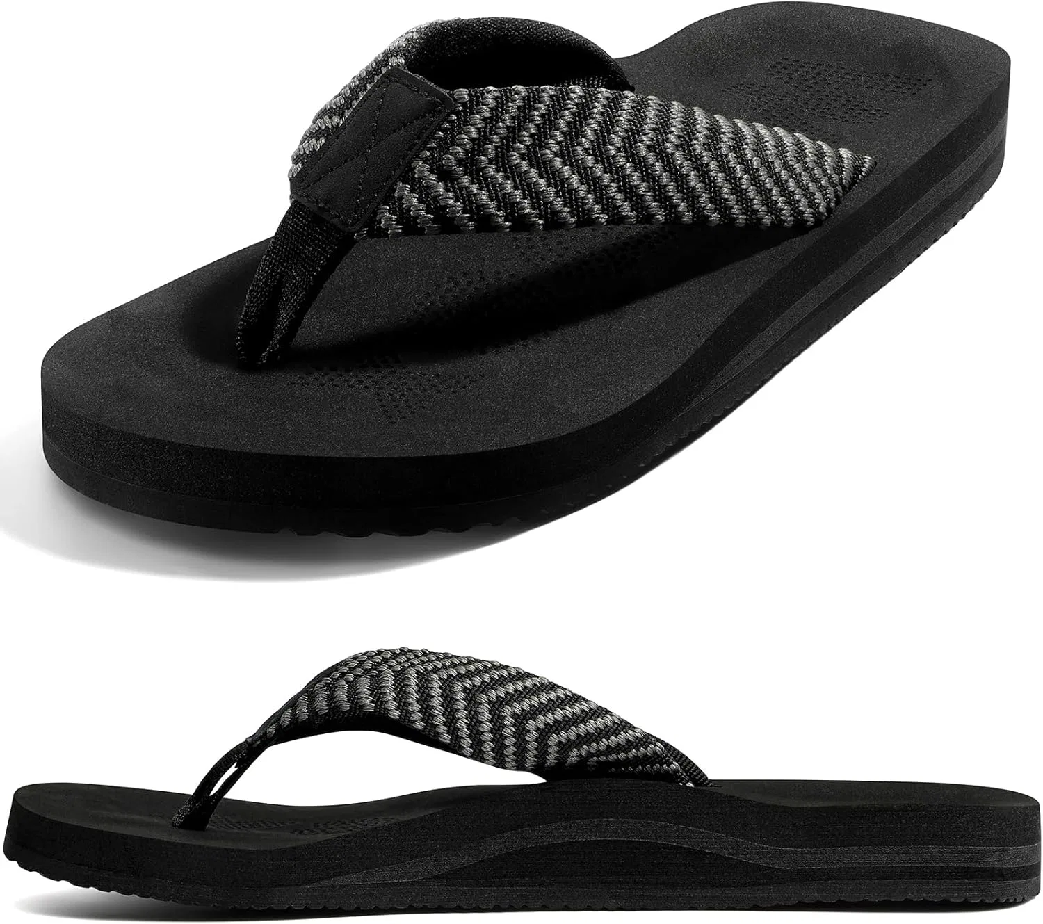 Сандалии с поддержкой стопы, Black Wirpex