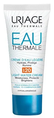 

Uriage Eau Thermale Легкий крем на водной основе SPF20 Увлажняющий крем для лица 40 мл