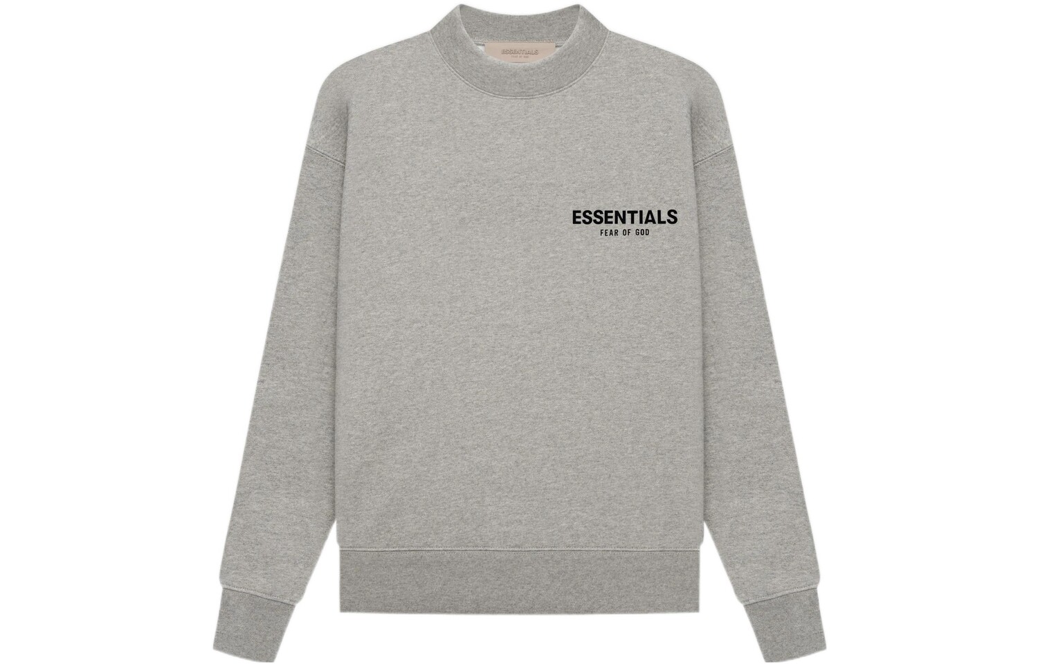 Детская толстовка Fear Of God Essentials, цвет Dark Oatmeal — фото 2