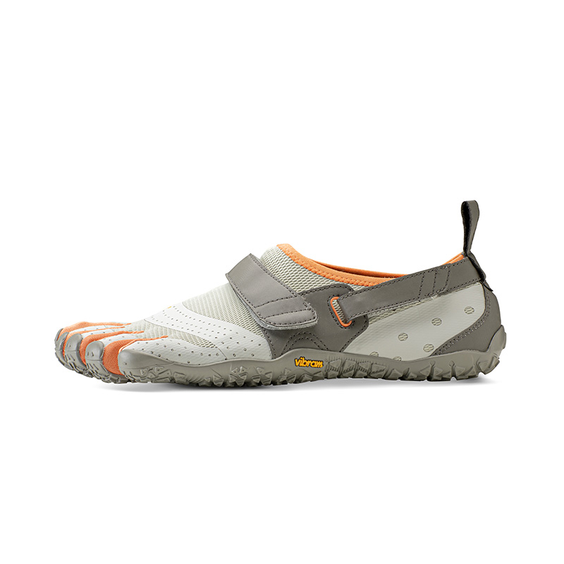 

Мужские легкие slip resistant быстросохнущие low top тренировочные ботинки Vibram, серый