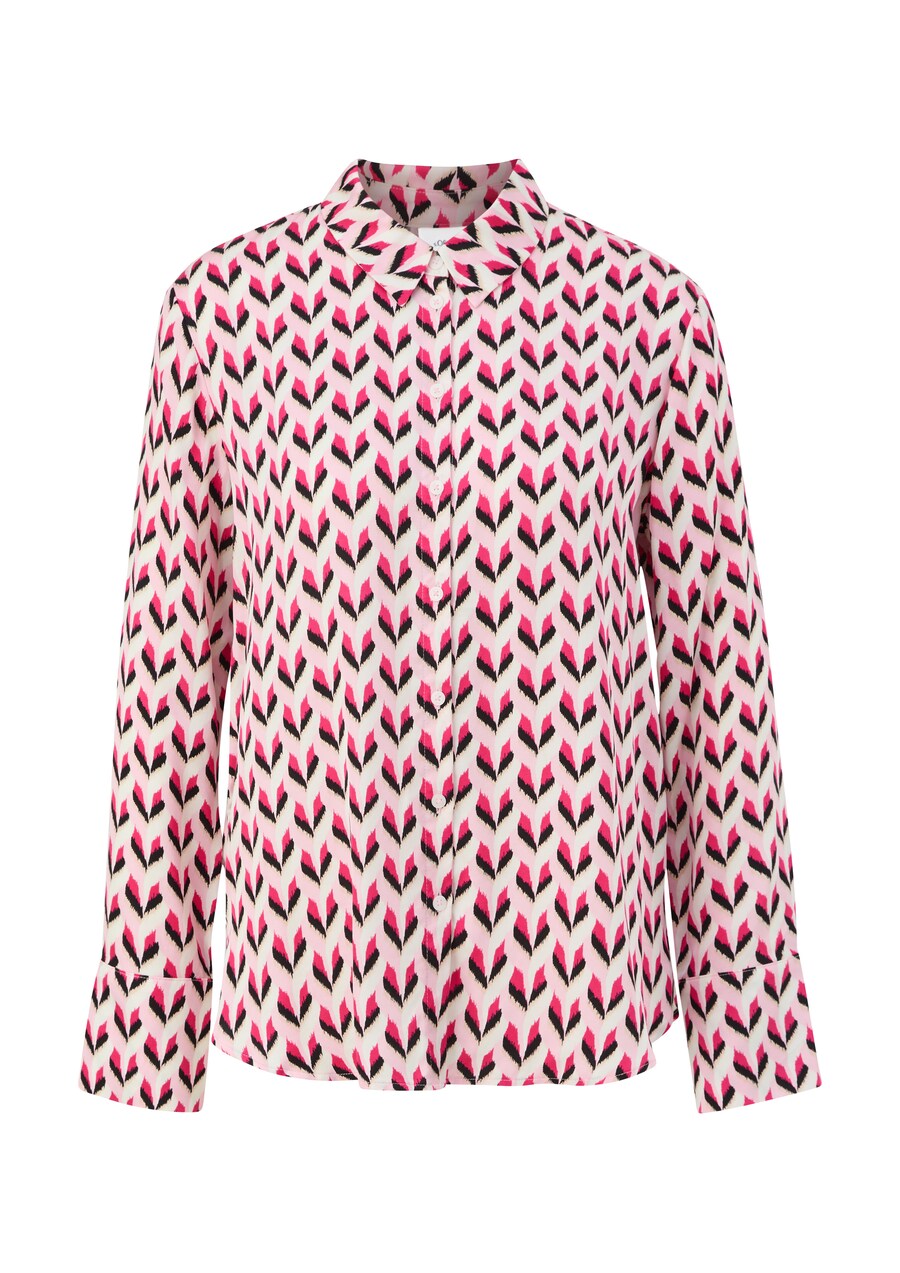 

Блуза s.Oliver BLACK LABEL, цвет Pink/Rose