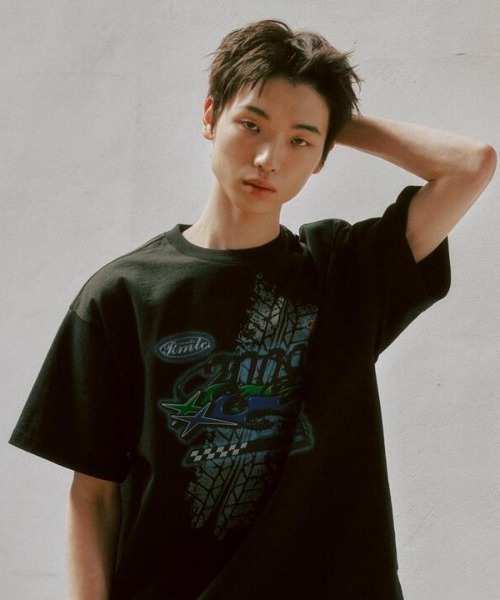 

Футболка с принтом "ROMANTIC CROWN", A'GEM, черный