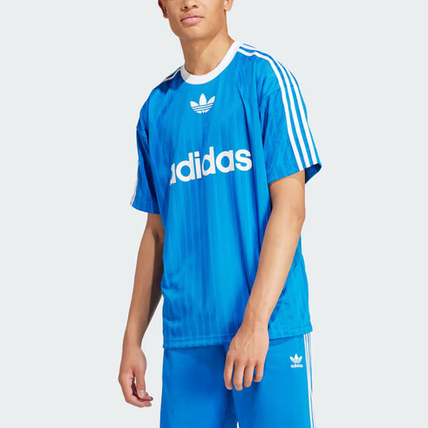Футболка adicolor tee asia размеры Adidas, синий — фото 3