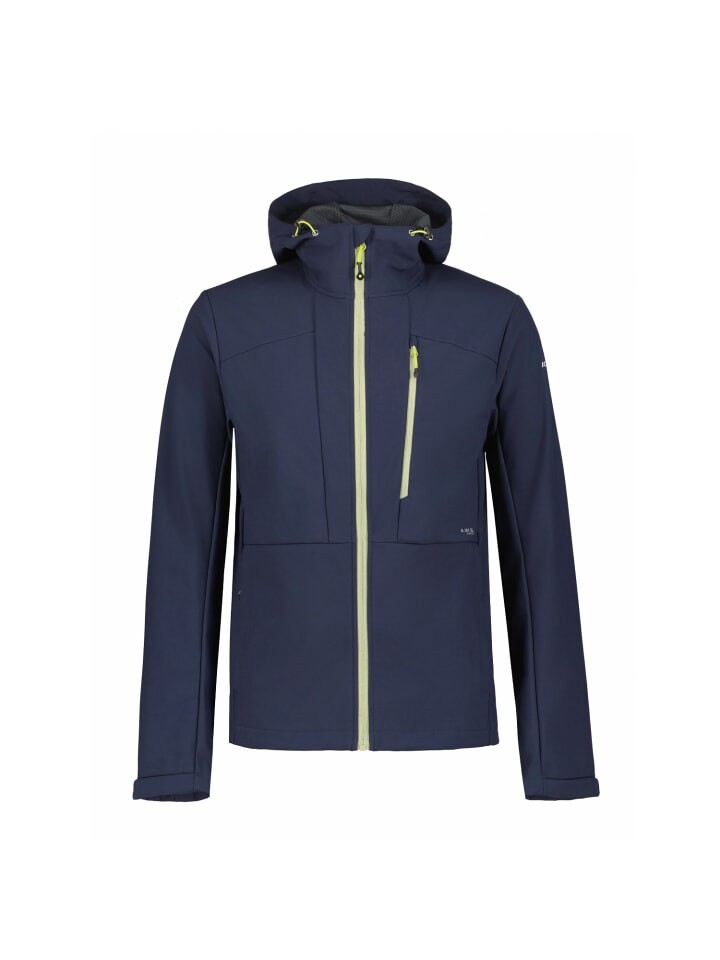 

Куртка софтшелл Icepeak Buxton Jacke mit Kapuze, темно-синий
