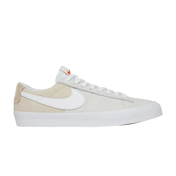 

Кроссовки Nike Zoom Blazer Low Pro GT ISO SB 'White', белый