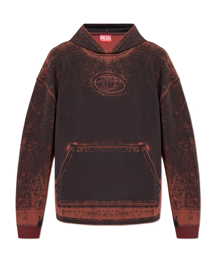 

Толстовка s baxt hood q1 Diesel, красный
