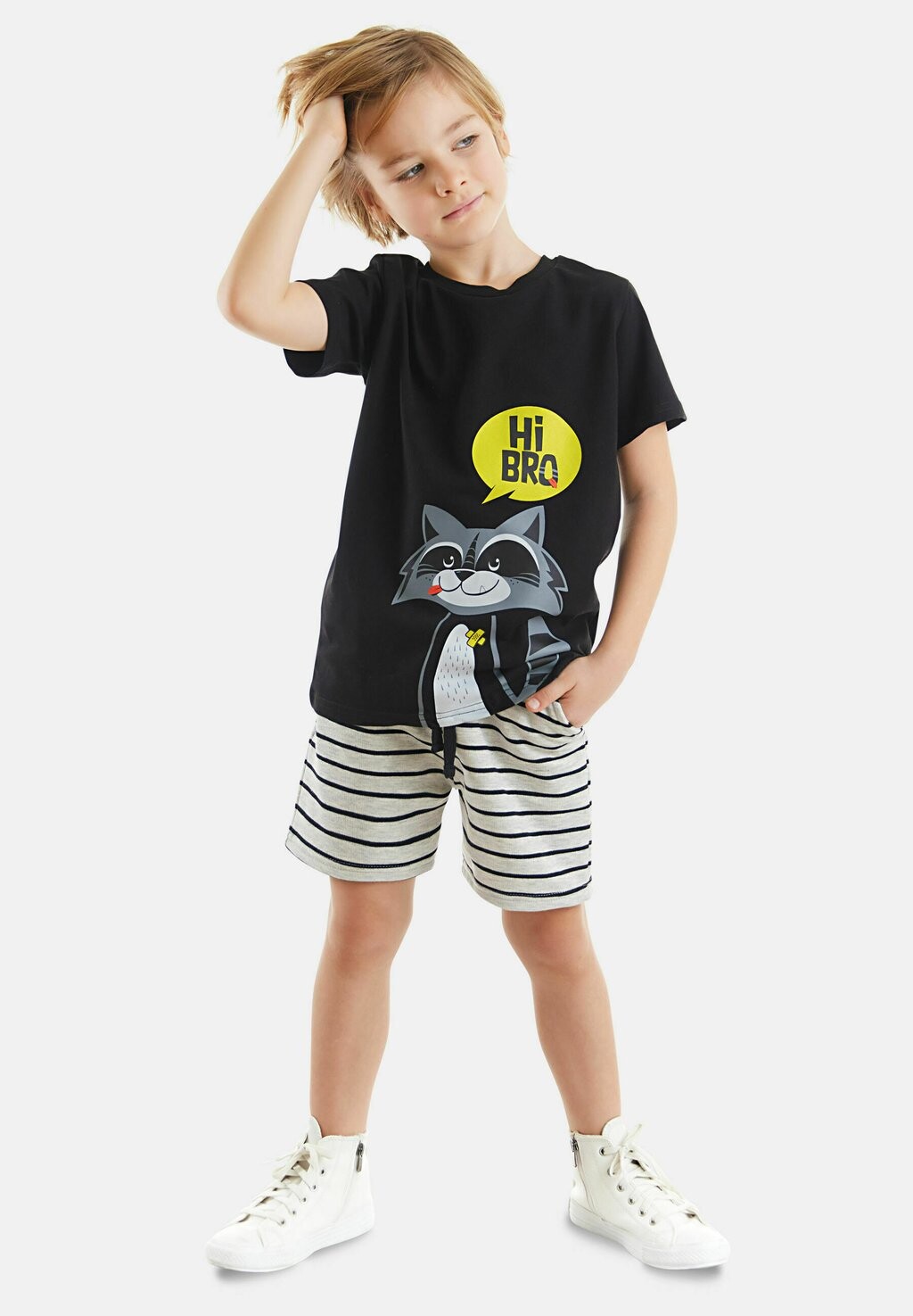 

Шорты RACCON Denokids, цвет schwarz