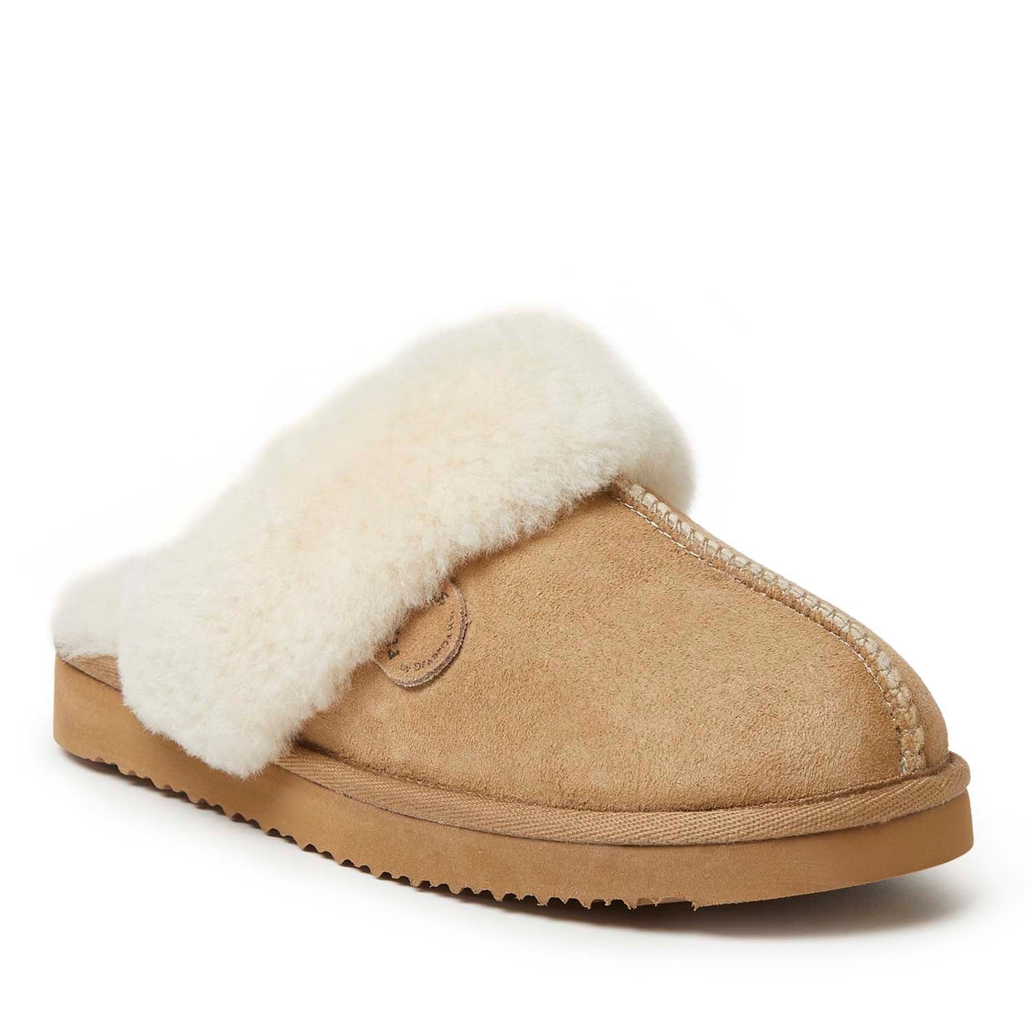 

Женская куртка Fireside By Dearfoams Sydney из натуральной овчины Scuff, цвет sand