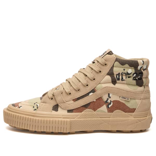 

Otw x oamc x wtaps sk8-hi gl lug кроссовки Vans, Desert Camo