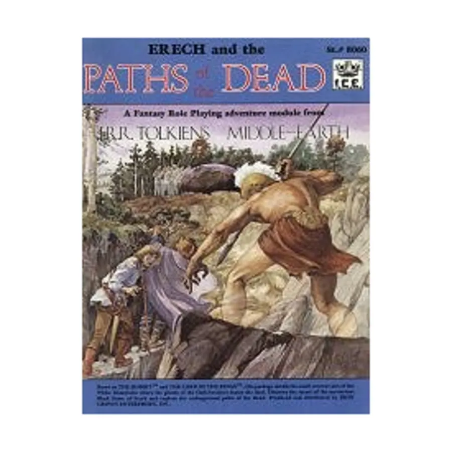 

Модуль Erech and the Paths of the Dead, Middle-Earth Role Playing (MERP) (1st Edition) - Adventure Books