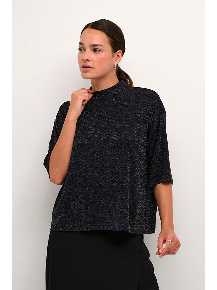 

Блуза Kaffe Bluse, цвет Schwarz/Gelb