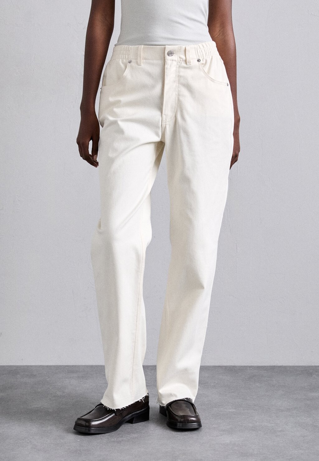

Джинсы свободного кроя BLAKE PANTS Fête Impériale, кремовый