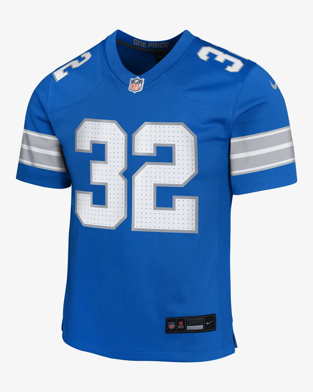 Детская большая игровая майка Nike NFL Brian Branch Detroit Lions, Blue