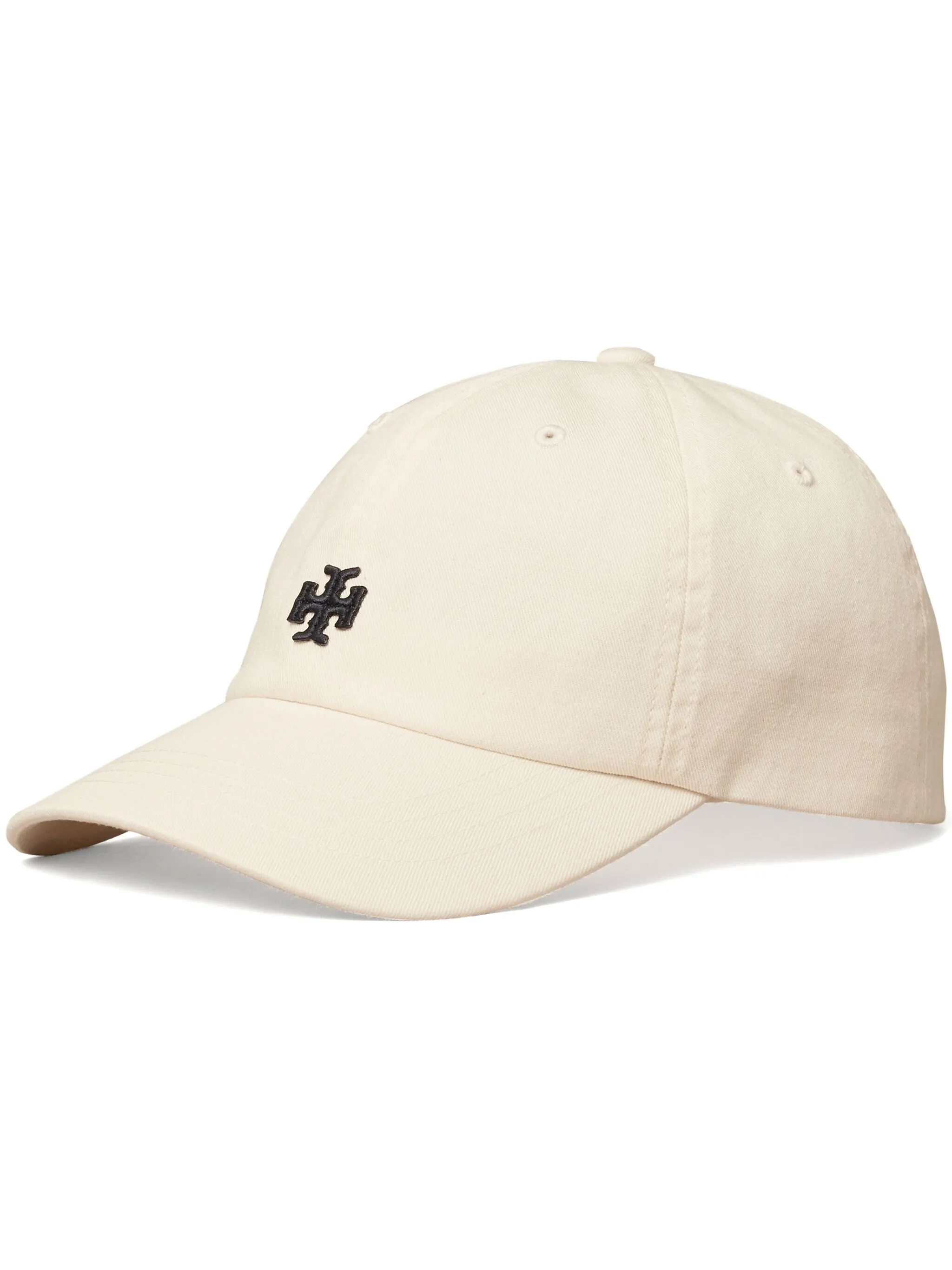 

Бейсболка с вышитым логотипом Tory Burch, бежевый