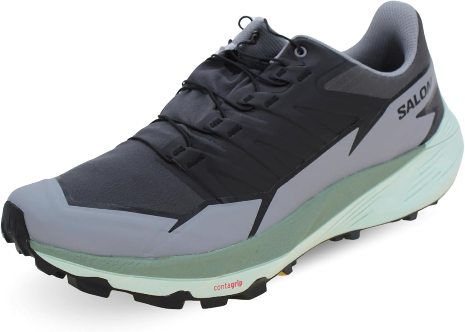 

Кроссовки Salomon Mens Thundercross, Asphalt/Sharkskin/Spray