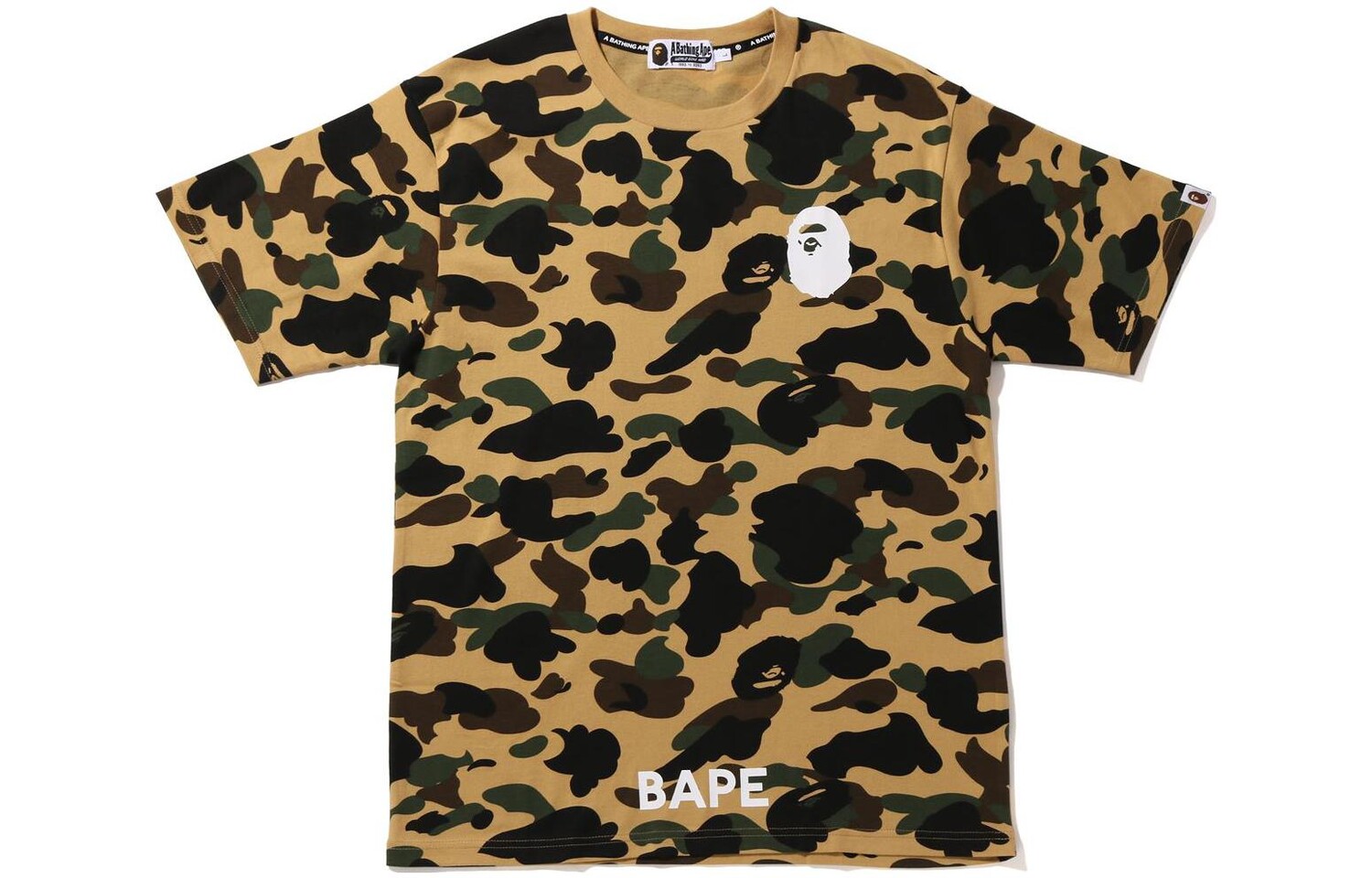 

Футболка BAPE 1st Camo Bathing Ape A Bathing Ape, зеленый