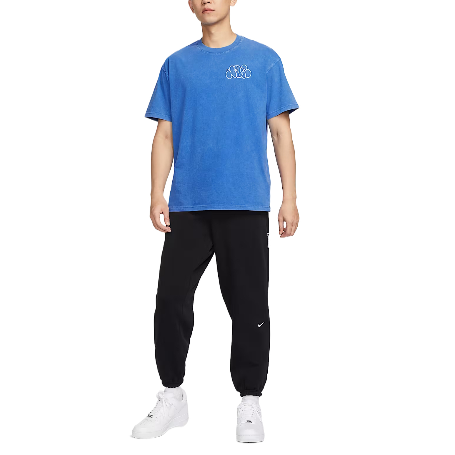 Мужская футболка для баскетбола Max90 Nike, синий — фото 4