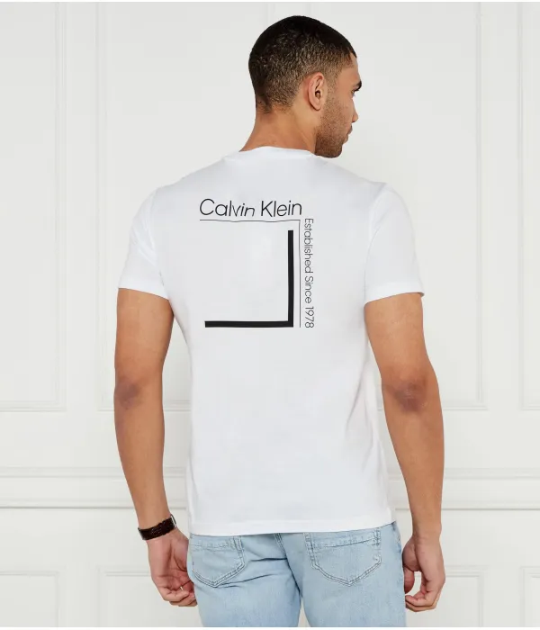 Футболка cp-linear Regular fit Calvin Klein, белый — фото 3