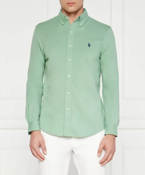 

Рубашка Regular fit Polo Ralph Lauren, зеленый