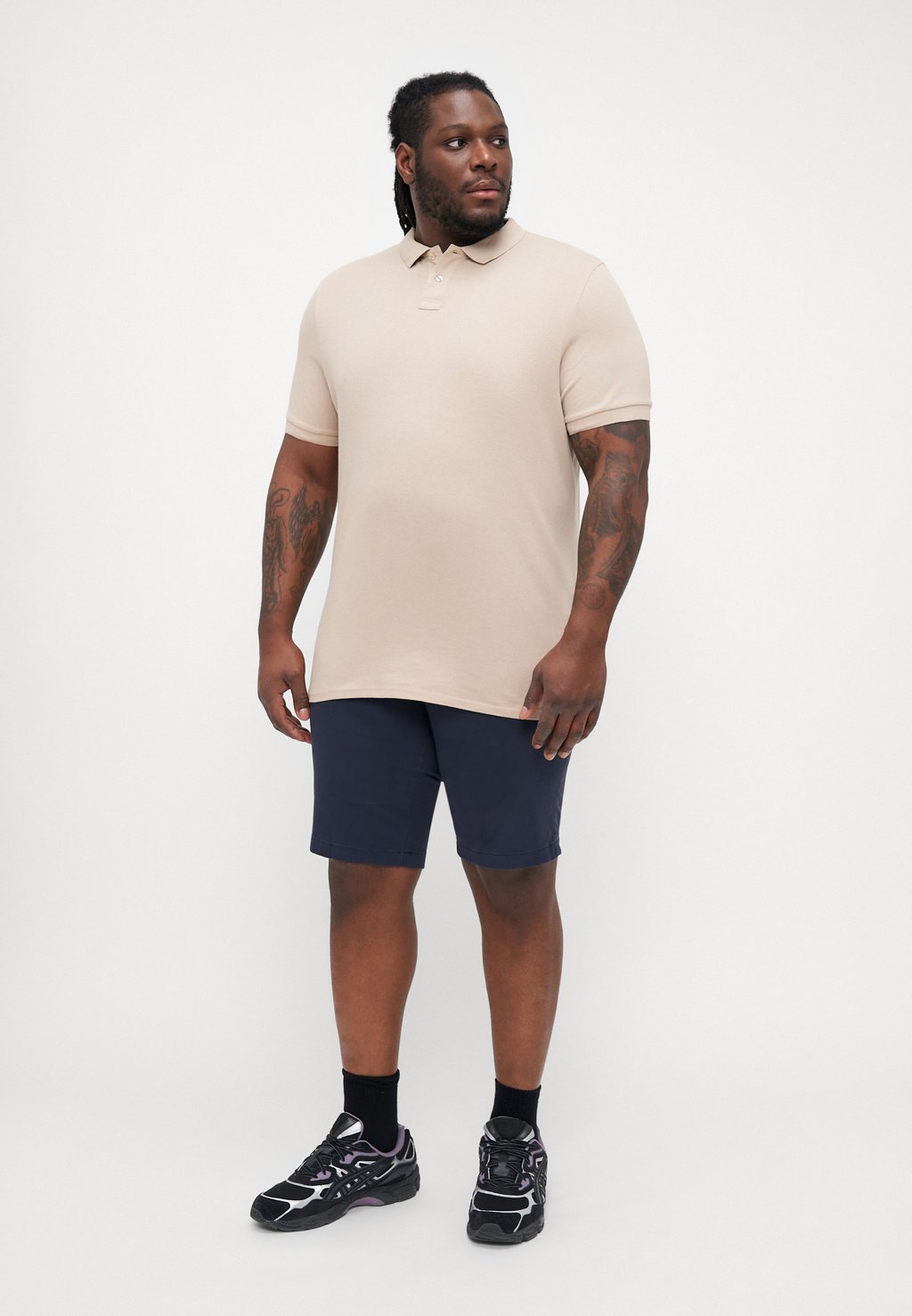 

Рубашка поло BASIC 2 PACK Pier One by Zalando, темно-синий