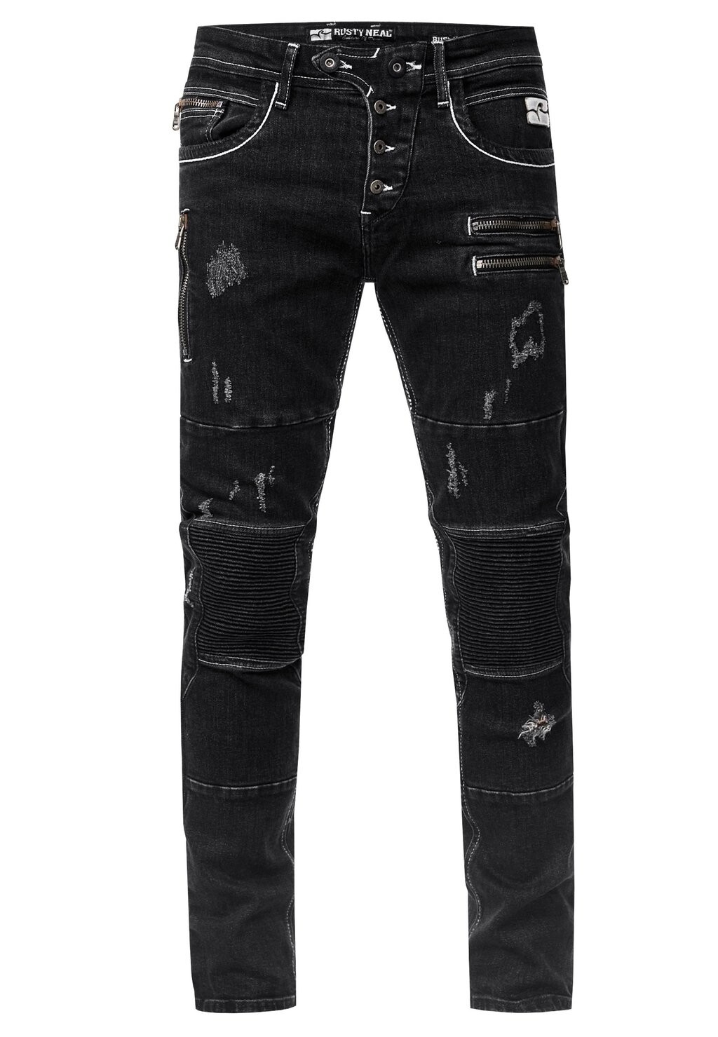 

Джинсы Slim Fit Rusty Neal, цвет black used