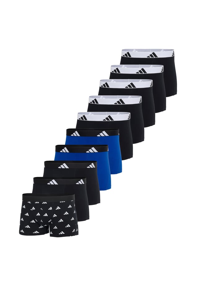 

Ретро шорты/брюки 10 шт. в упаковке активный гибкий хлопок Adidas, мультиколор