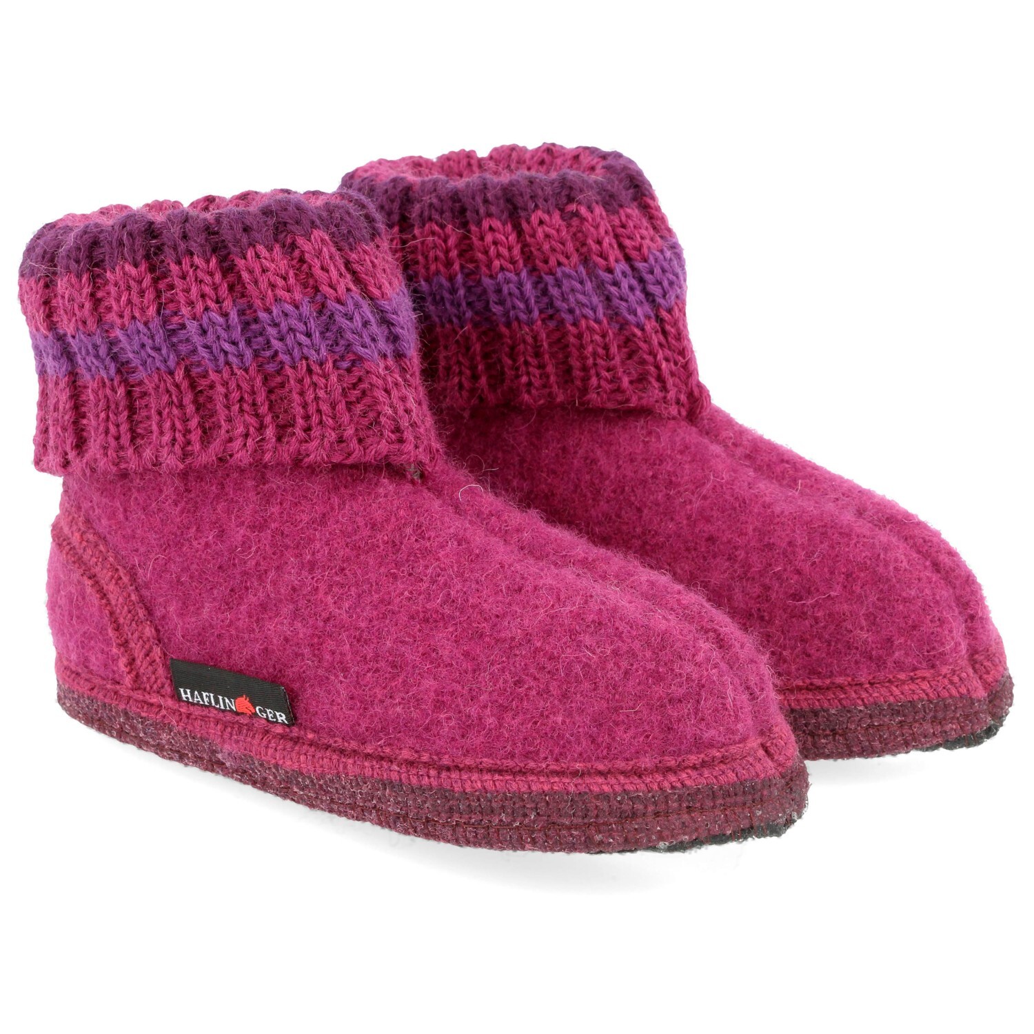 

Тапочки Haflinger Kids Paul, цвет Mulberry